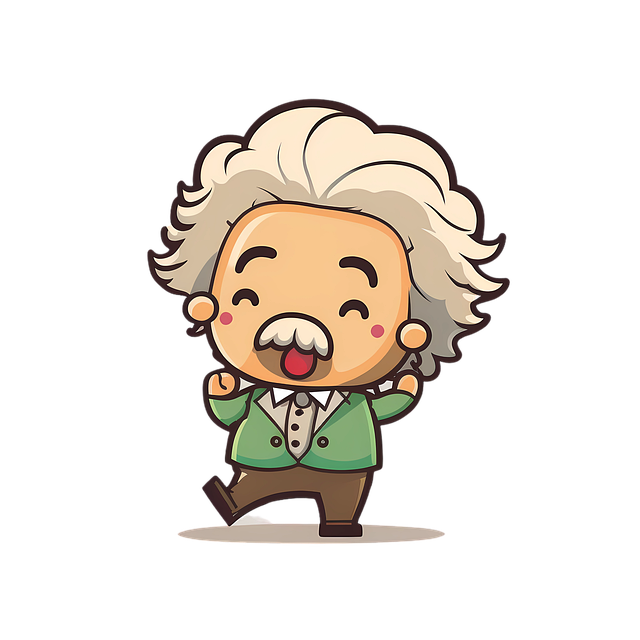 Desenho de Einstein